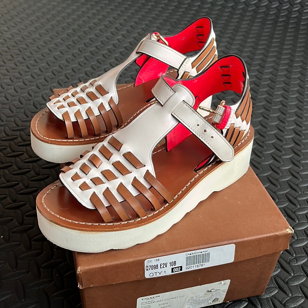 COACH Putnam Platform Sandal